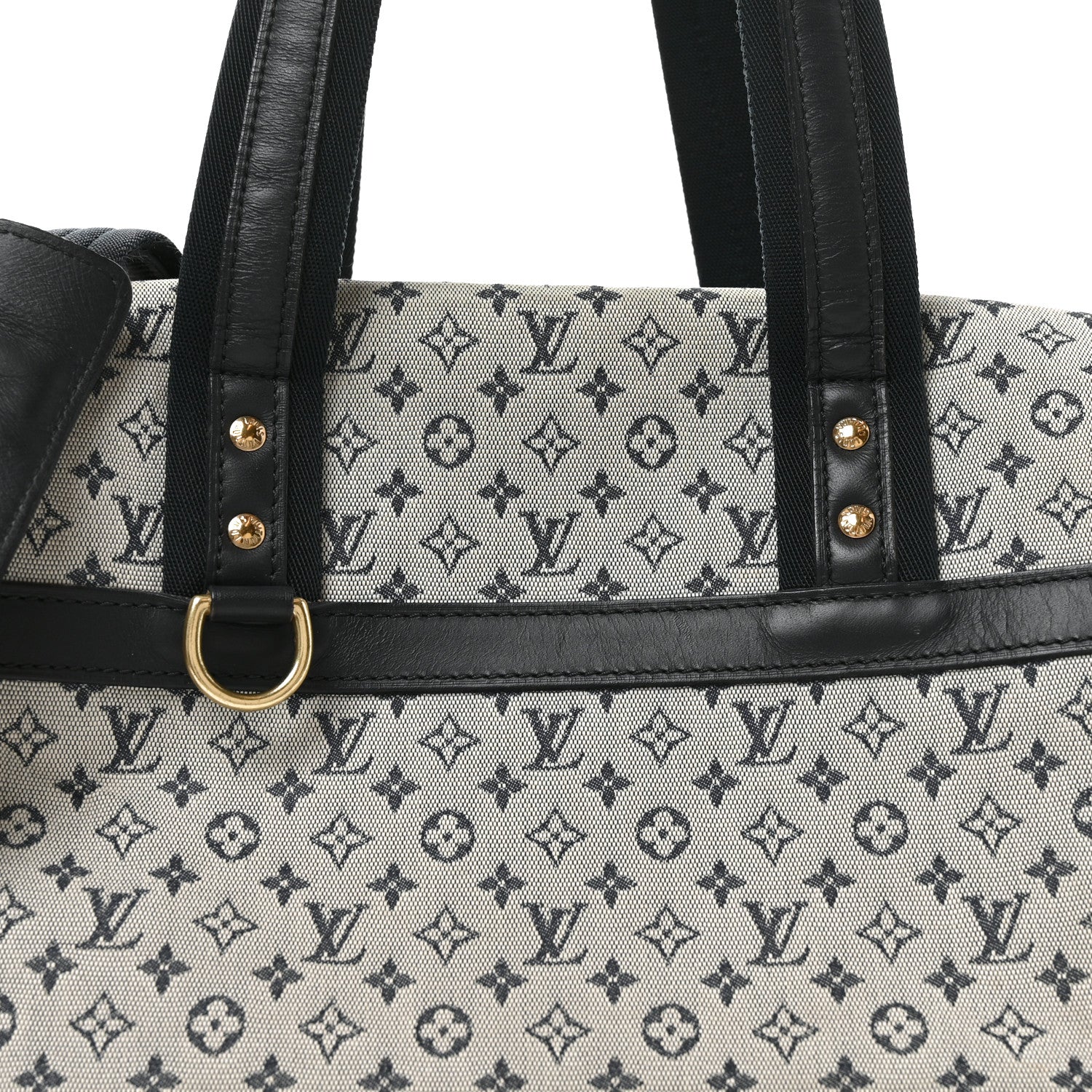 Louis Vuitton Mini Monogram Josephine GM Blue 7 of 9
