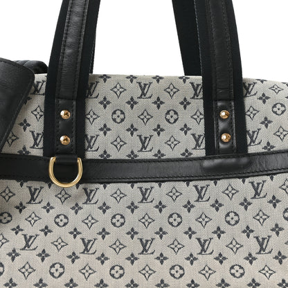 Louis Vuitton Mini Monogram Josephine GM Blue 7 of 9