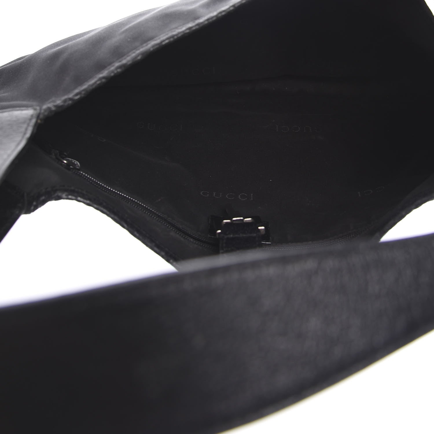 Gucci Canvas Small Jackie O Hobo Black 5 of 11