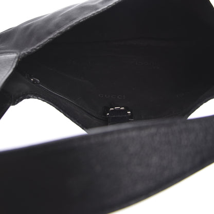 Gucci Canvas Small Jackie O Hobo Black 5 of 11