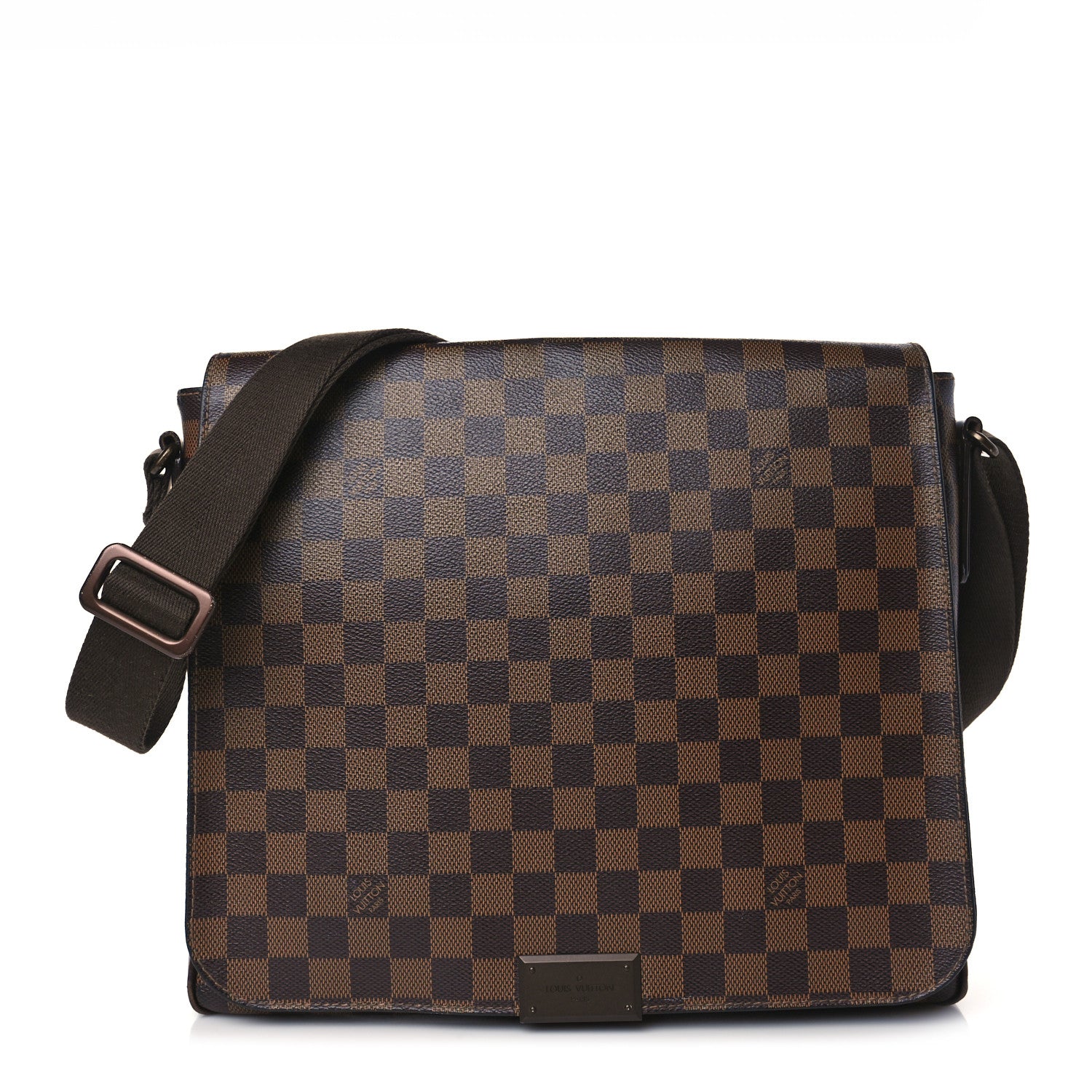 Louis Vuitton Damier Ebene District MM 1 of 8