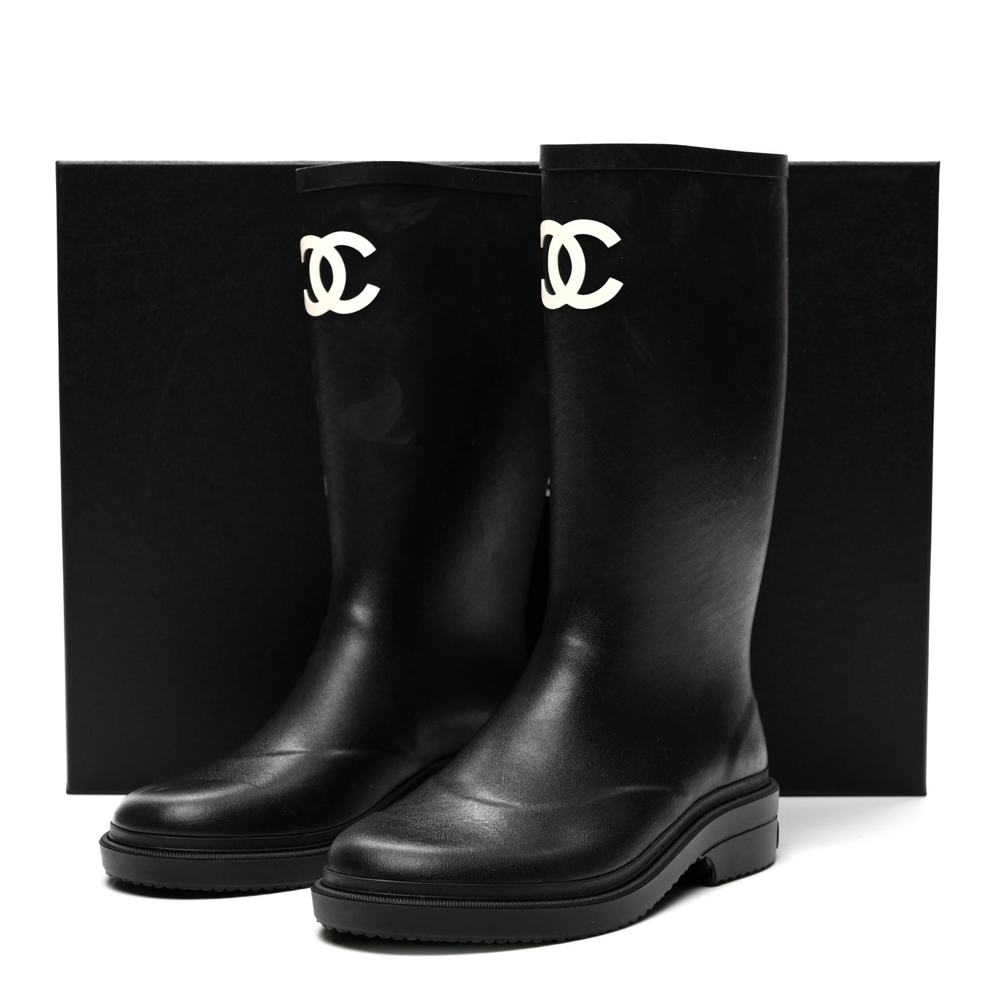Caoutchouk CC High Boots 38 Black