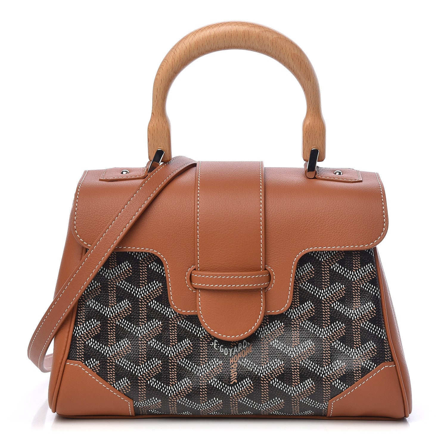 Goyard Goyardine Mini Saigon Black Gold 1 of 11