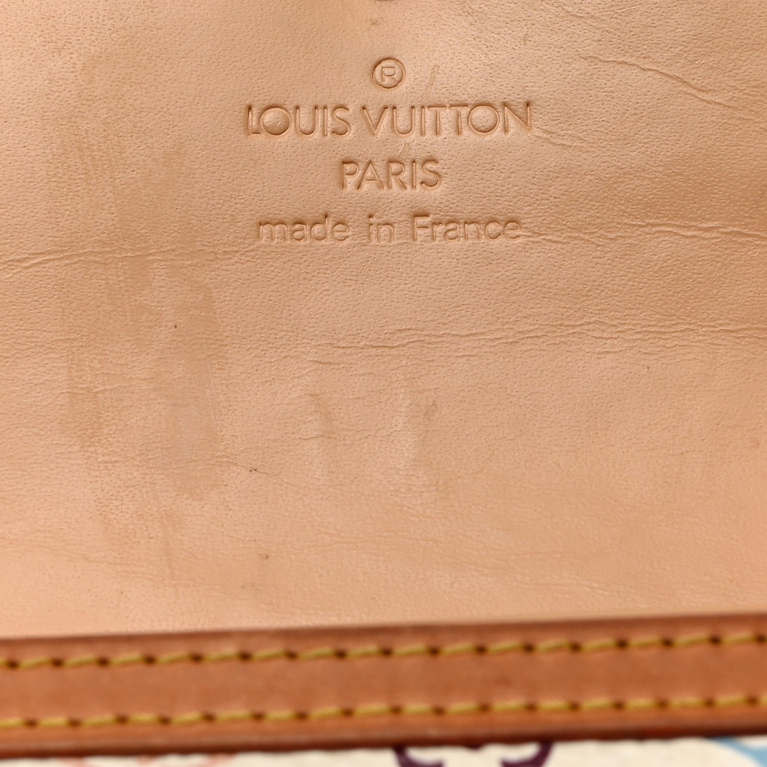 Louis Vuitton Monogram Multicolor Porte Tresor International Wallet White 6 of 11
