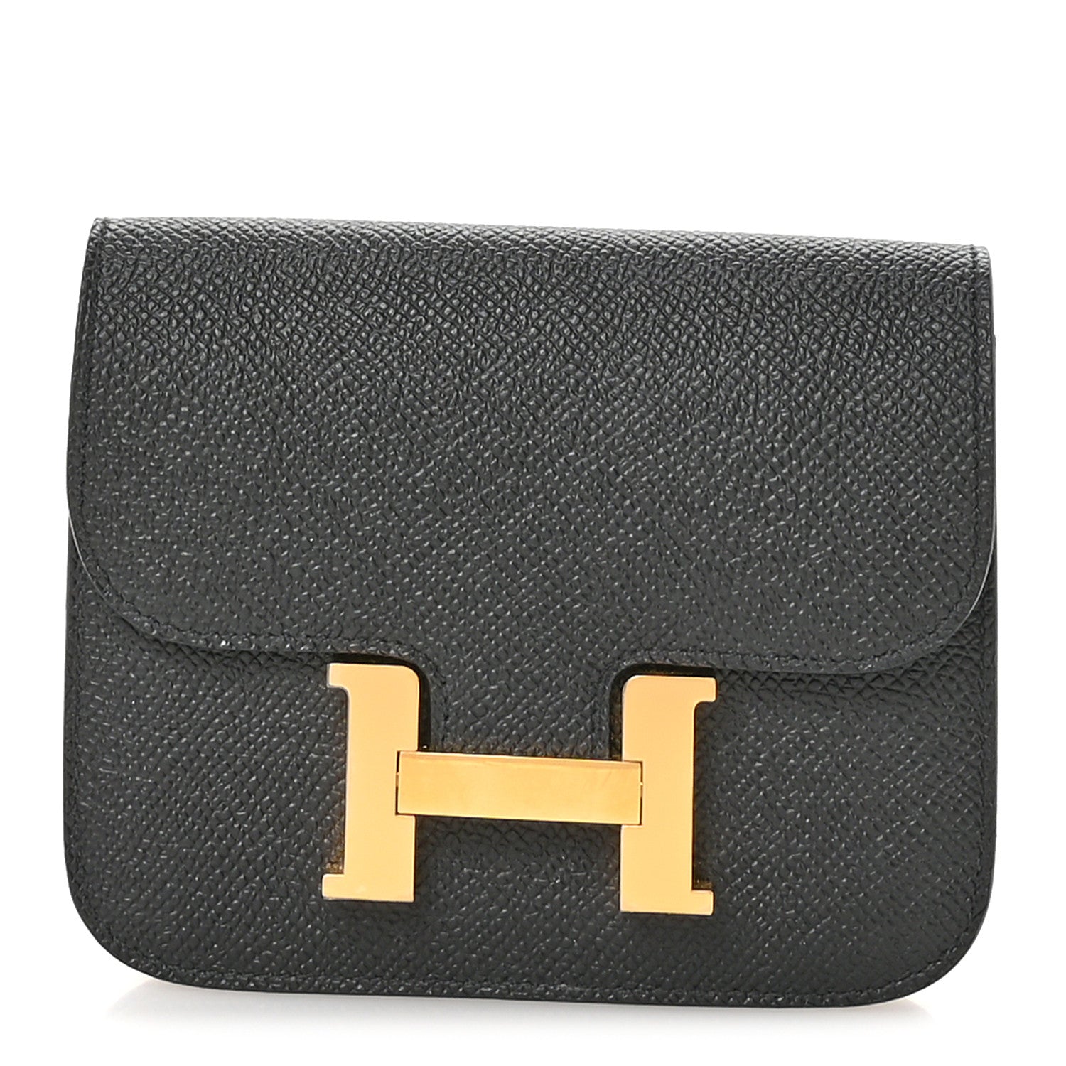 Hermes Epsom Constance Slim Wallet Black 1 of 9