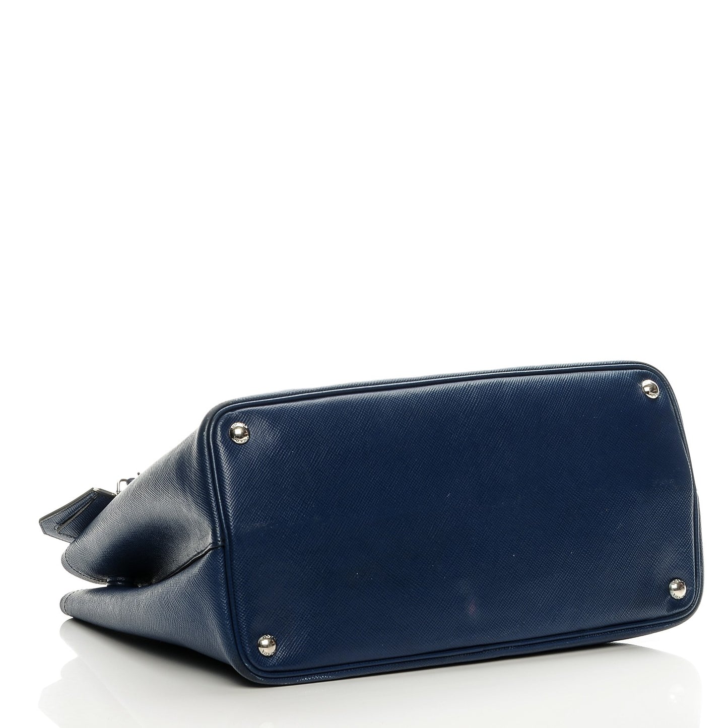 Saffiano Cuir Medium Double Handle Tote Inchiostro