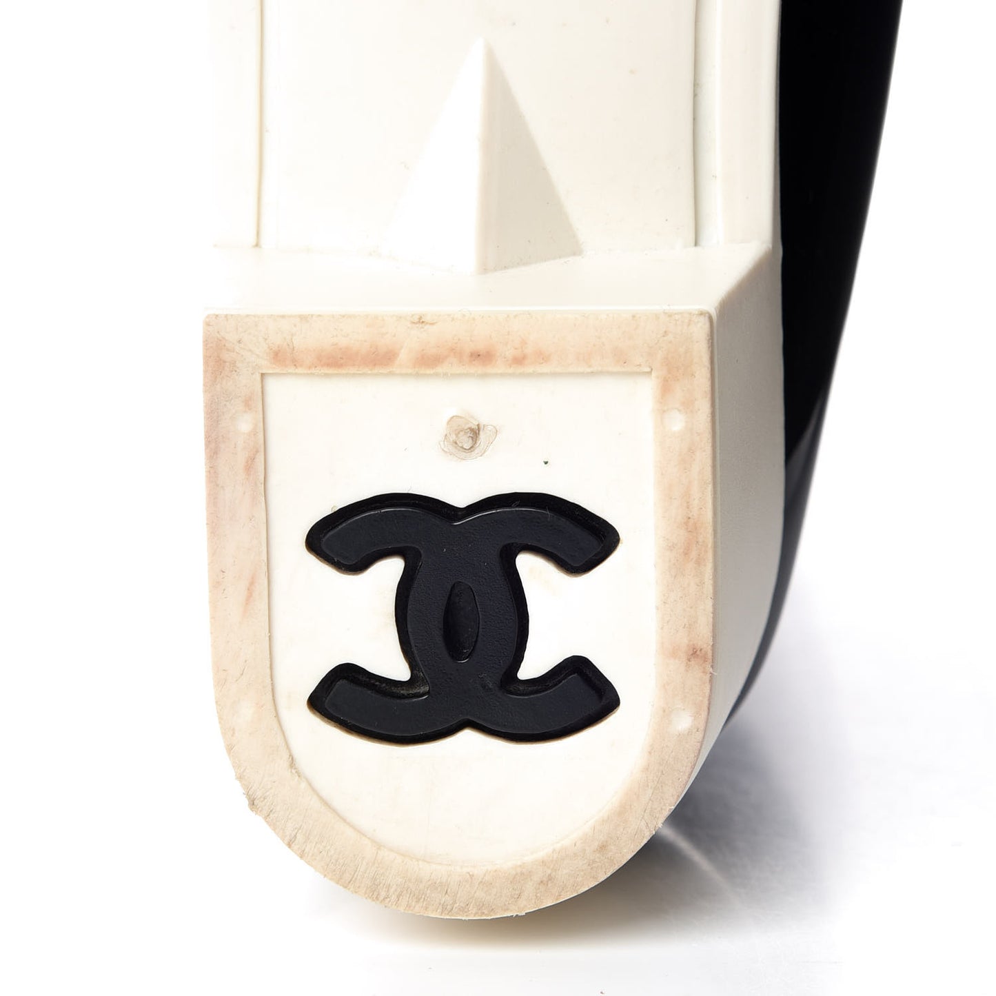 Rubber Camellia Rain Boots 42 Black