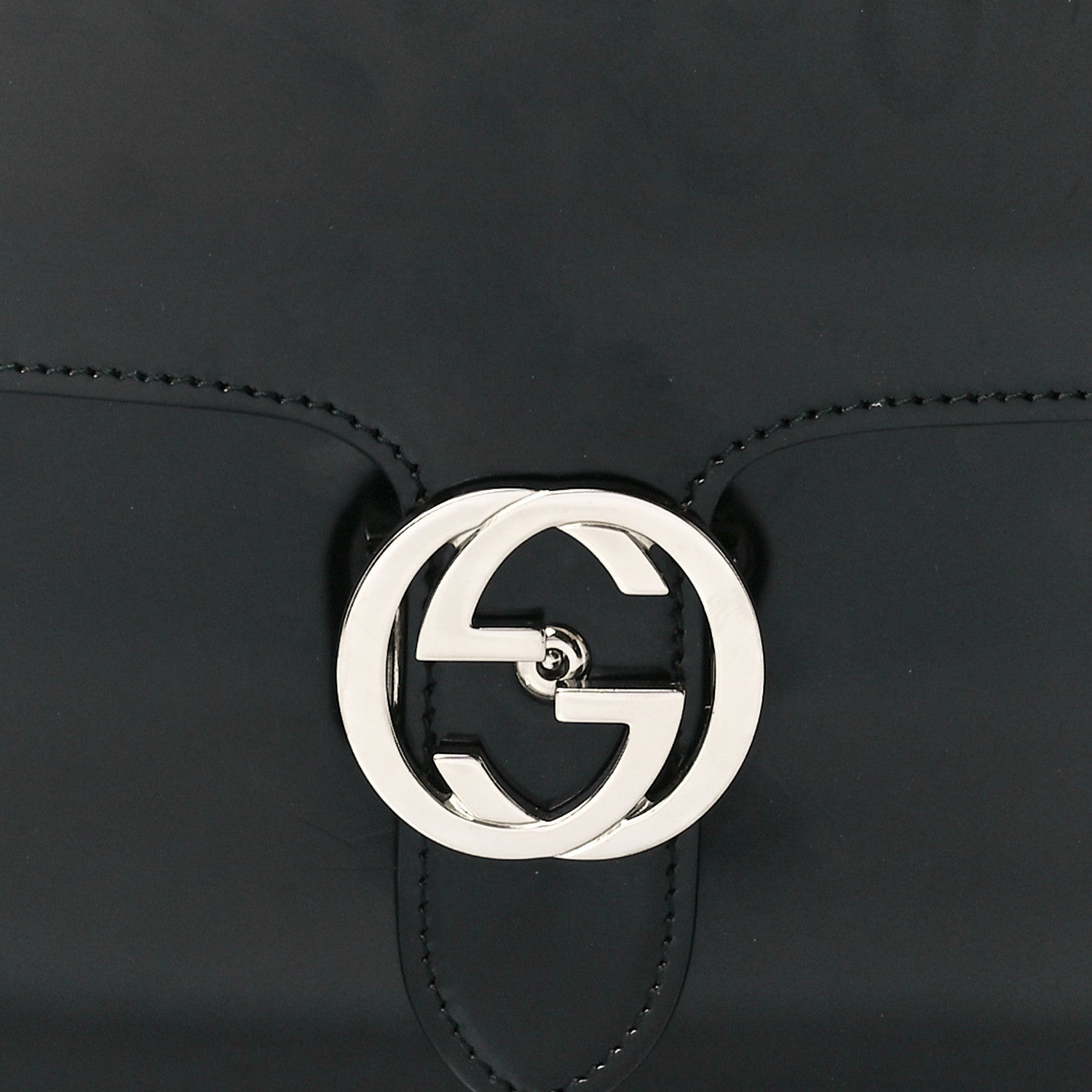 Gucci Shade Lux Calfskin Interlocking G Shoulder Bag Black 9 of 12