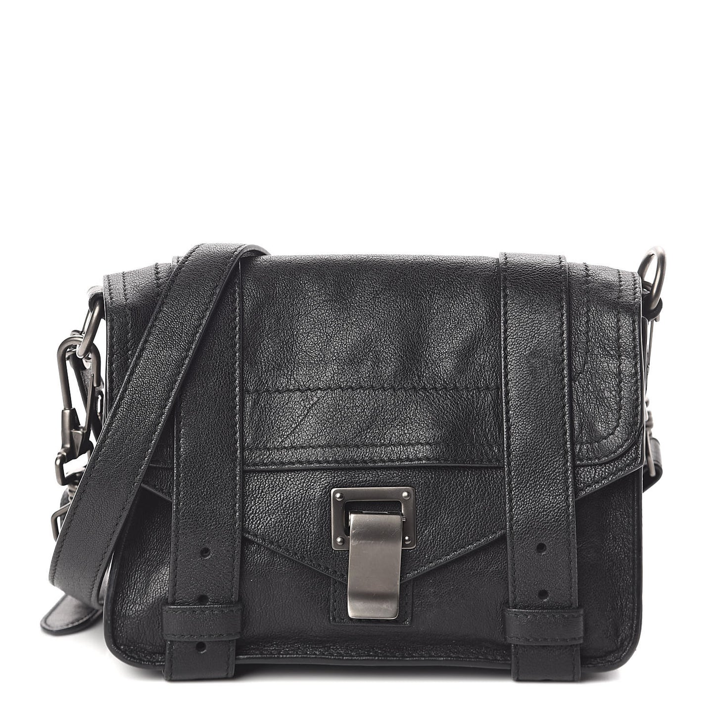 Lambskin PS1 Mini Crossbody Black