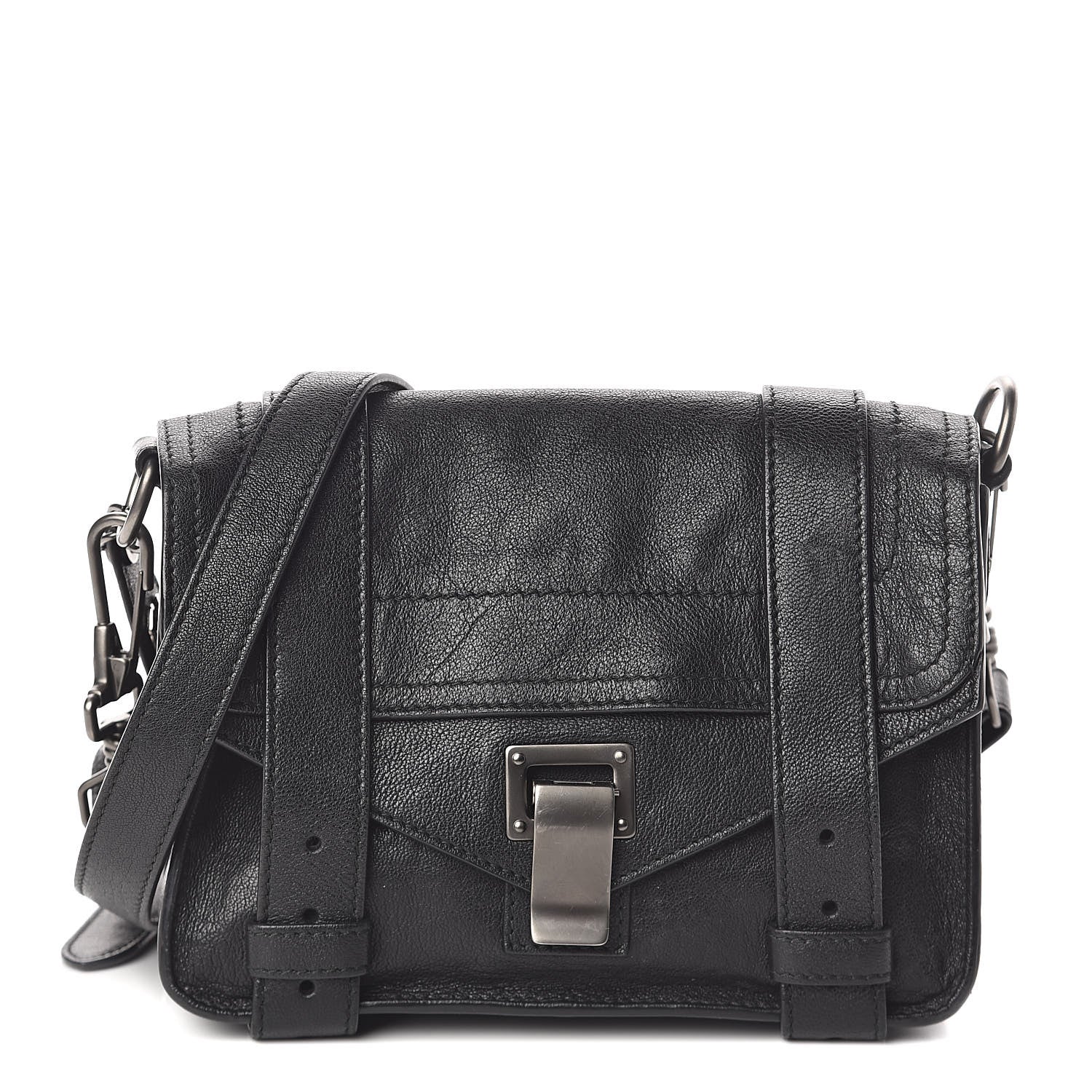 Proenza Schouler Lambskin PS1 Mini Crossbody Black 1 of 9