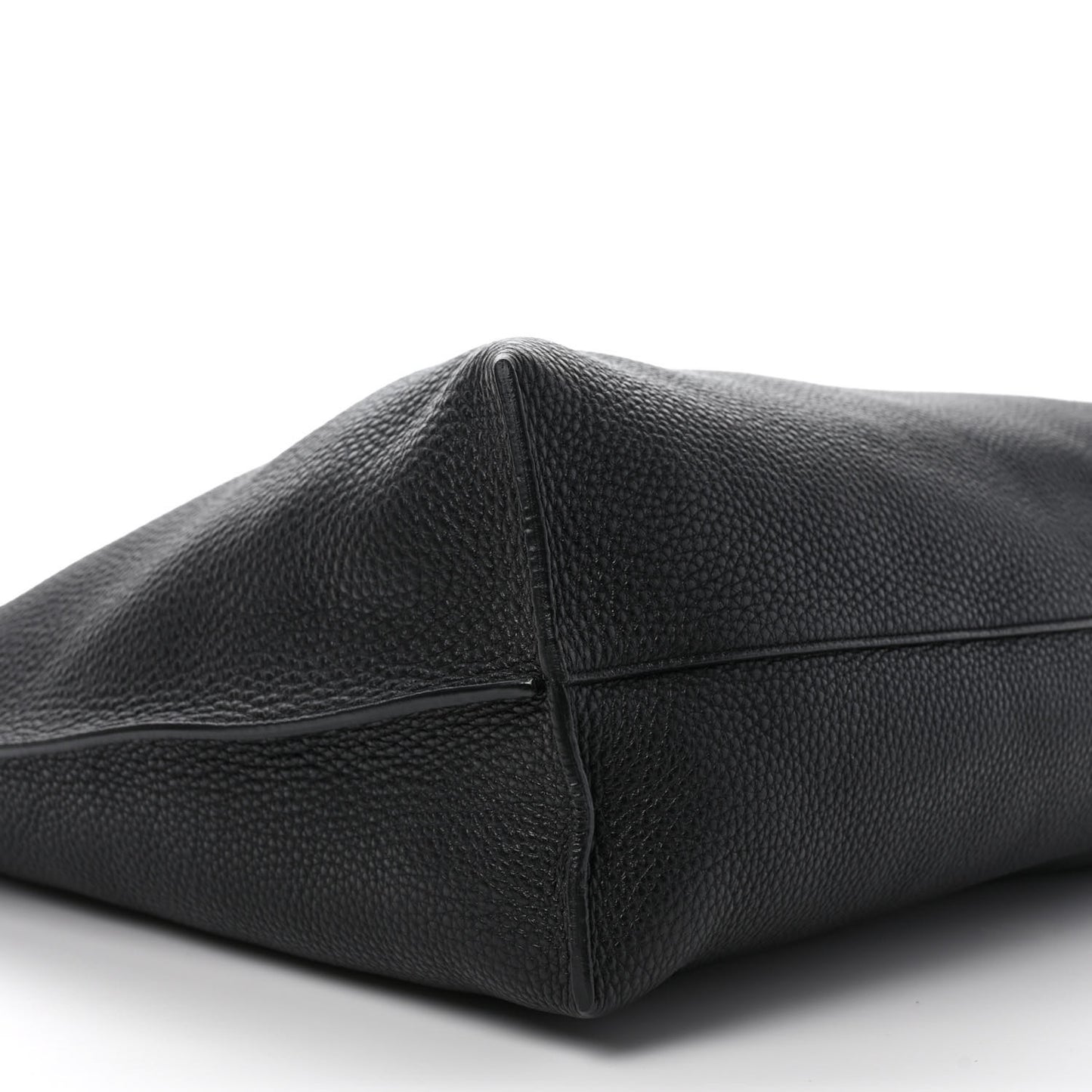 Grained Calfskin Patti Tote Black