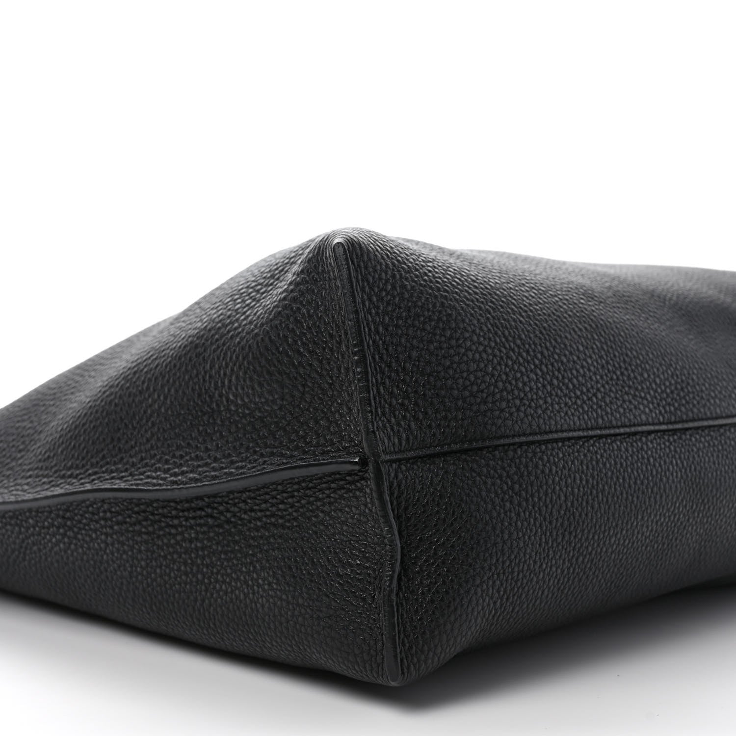 Saint Laurent Grained Calfskin Patti Tote Black 7 of 8