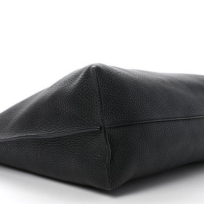 Saint Laurent Grained Calfskin Patti Tote Black 7 of 8