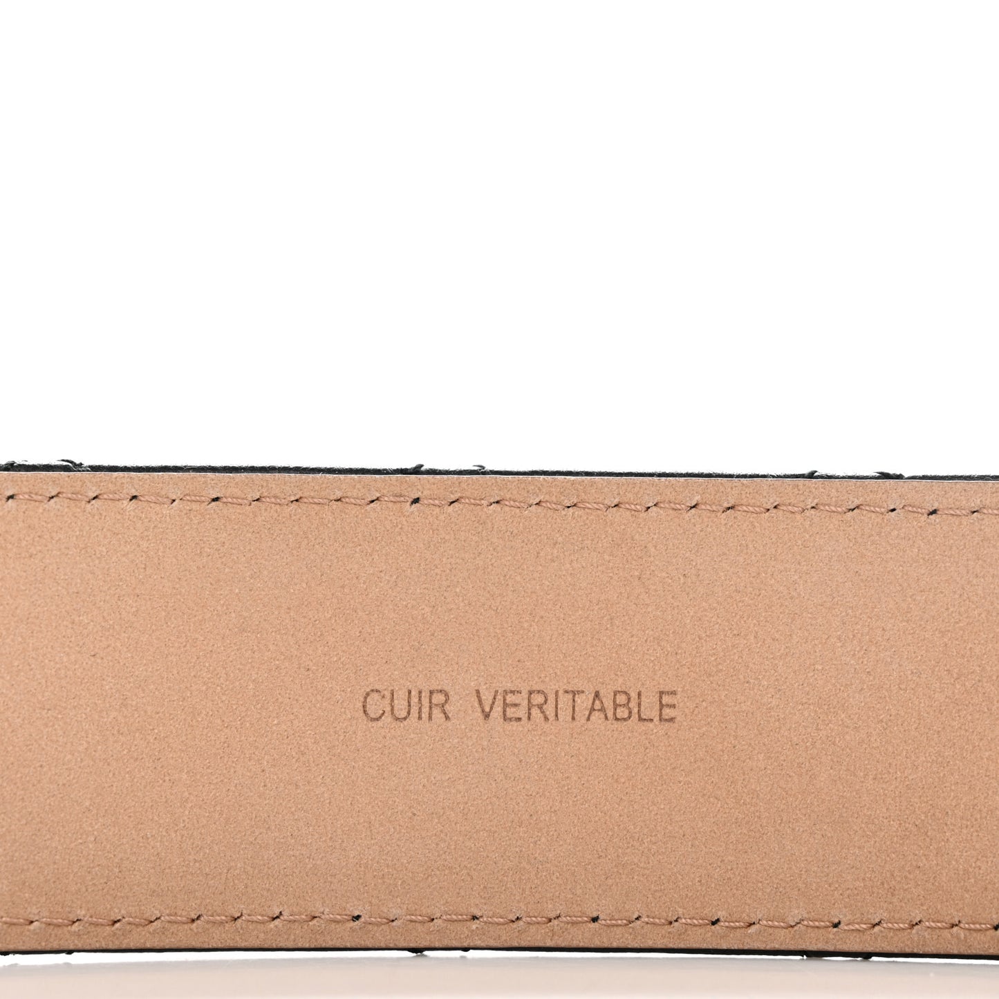 Lambskin Quilted CC Belt 90 36 Black