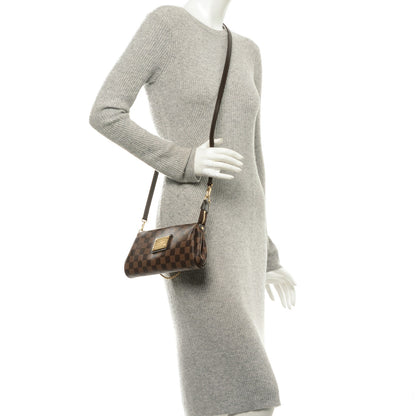 Louis Vuitton Damier Ebene Eva Clutch 2 of 7