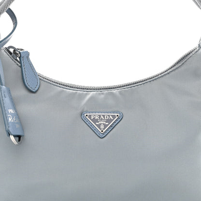 Prada Tessuto Nylon Mini Re-Edition 2000 Bag Astrale 9 of 10