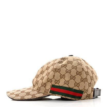 Gucci Monogram Web Baseball Hat L Beige Cocoa 4 of 10