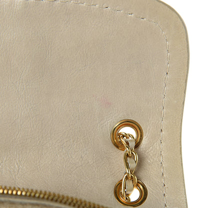 Prada Glace Calf Pushlock Chain Shoulder Bag Ginestra 8 of 12