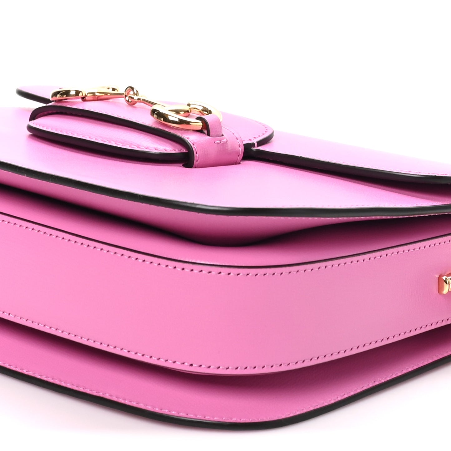 Azalea Calfskin Horsebit 1955 Shoulder Bag Libre Pink