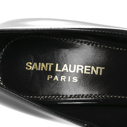 Saint Laurent Patent Calfskin Opyum 110 Pumps 38 Black 9 of 11