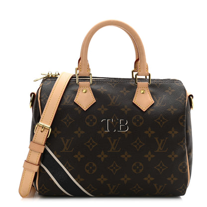 Louis Vuitton Monogram My LV Heritage Speedy Bandouliere 25 Black Ivory 1 of 19