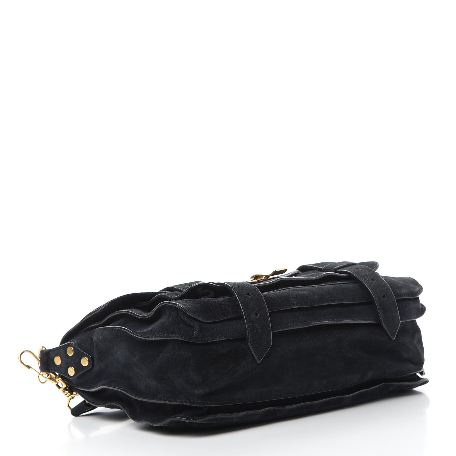 Proenza Schouler Suede Medium PS1 Satchel Navy 5 of 17