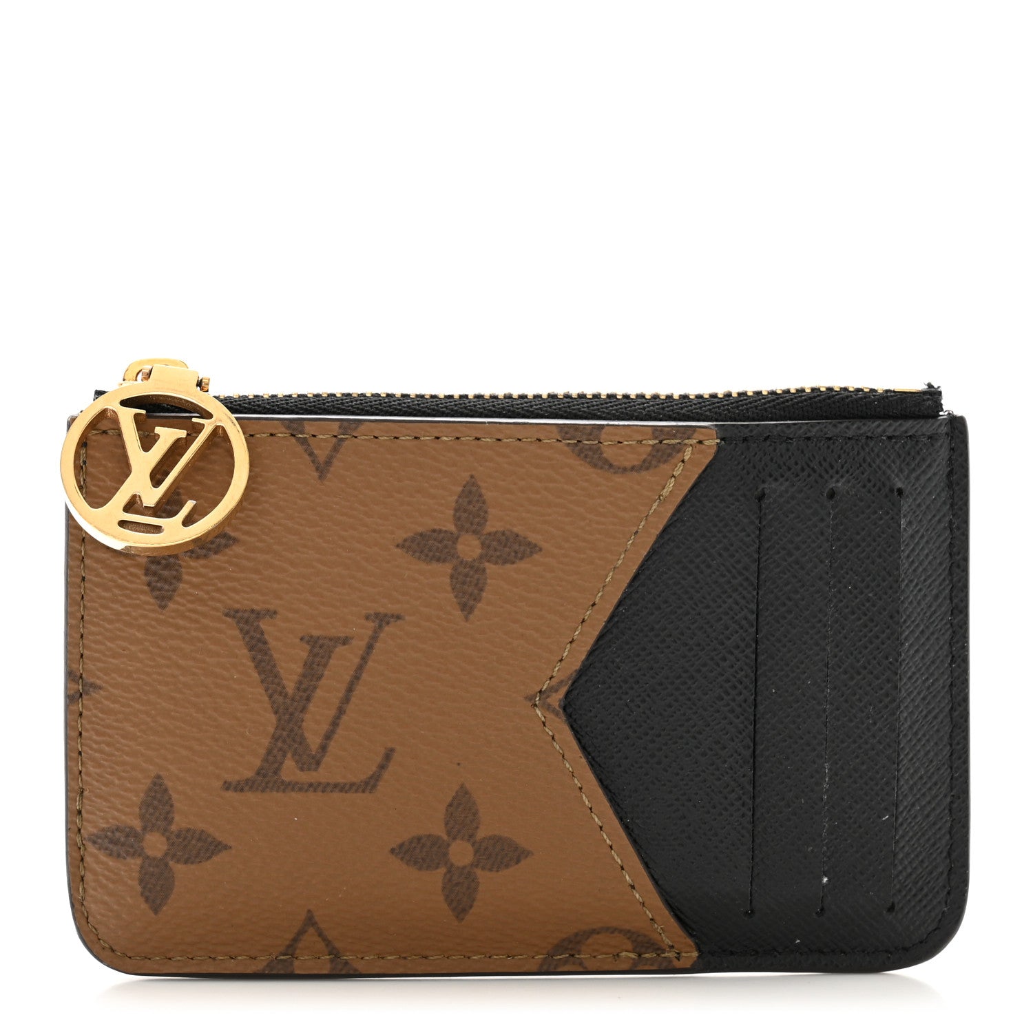 Louis Vuitton Reverse Monogram Zipped Romy Card Holder 1 of 8