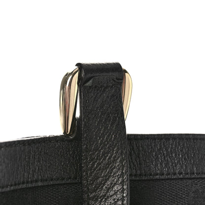 Gucci Monogram Abbey Tote Black 9 of 10