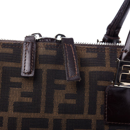 Fendi Zucca Top Handle Bag Tobacco 11 of 11