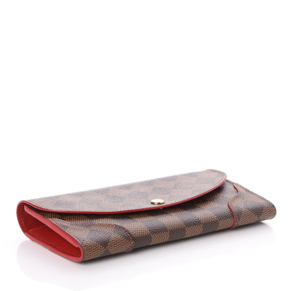 Louis Vuitton Damier Ebene Caissa Wallet Cherry 4 of 7