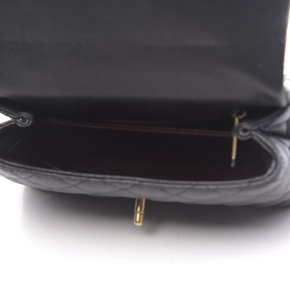 Chanel Caviar Quilted Mini Coco Handle Flap Black 5 of 10