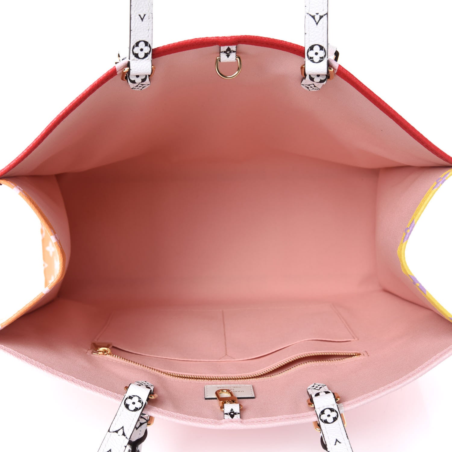 Louis Vuitton Monogram Giant Onthego GM Rouge Rose 6 of 11