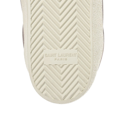 Saint Laurent Suede Soho Mens Court Classic Sneakers 40 Kaki 6 of 9