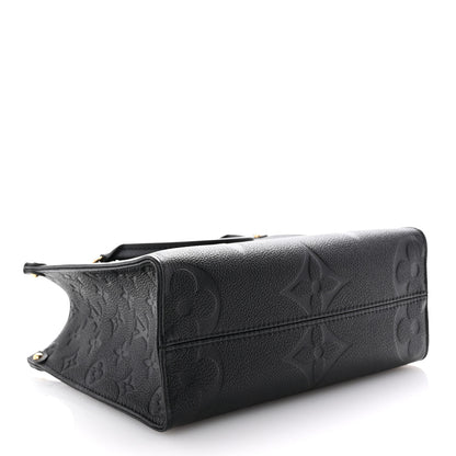 Louis Vuitton Empreinte Monogram Giant Onthego PM Black 4 of 9