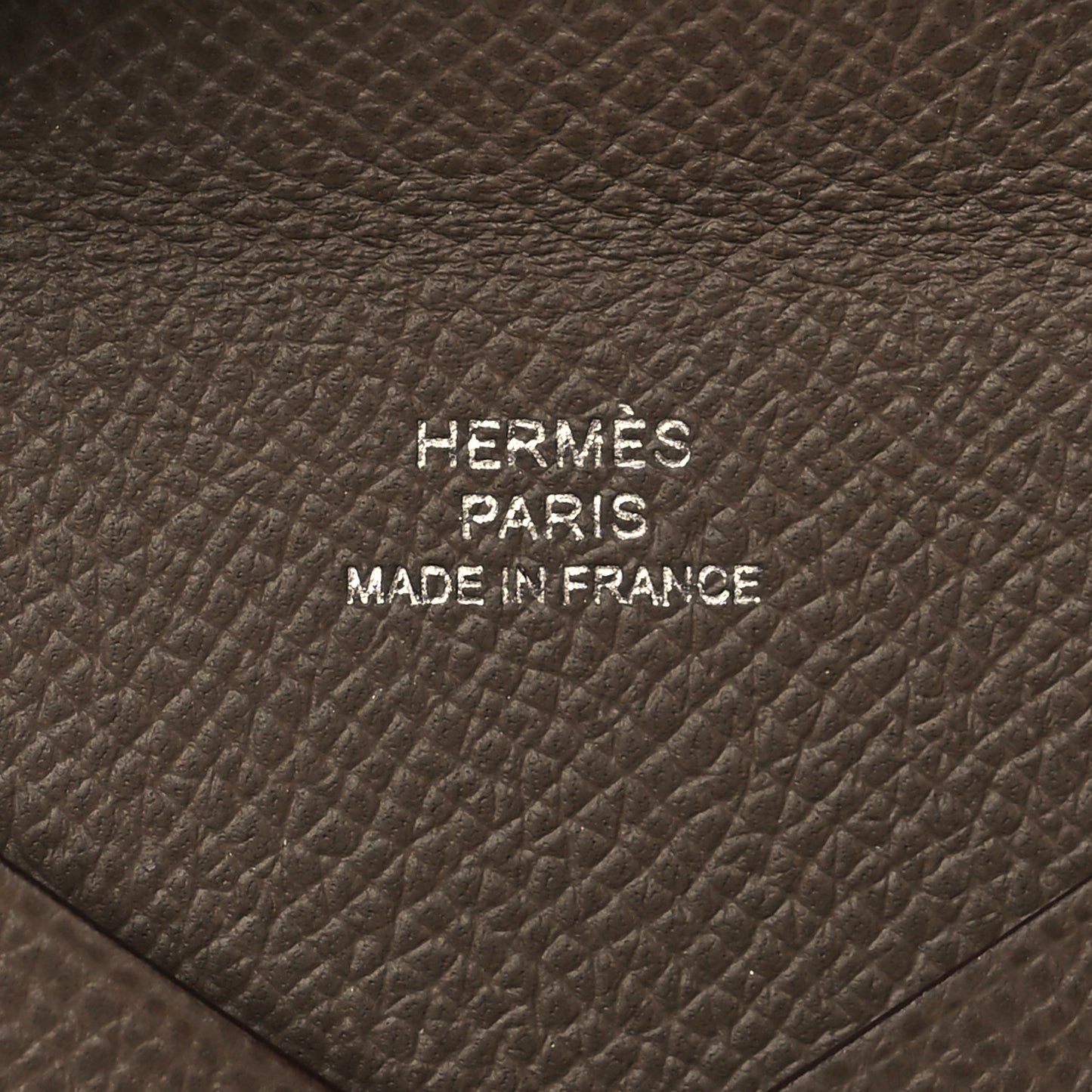 Epsom Calvi Card Case Etoupe