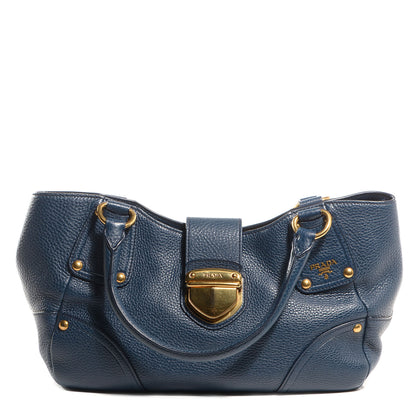 Prada Vitello Daino Handbag Bleuette 1 of 12