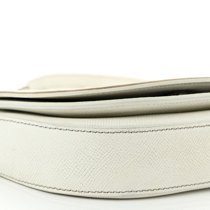 Balenciaga Grained Calfskin Logo Print Ville Day Bag XS White 8 of 14