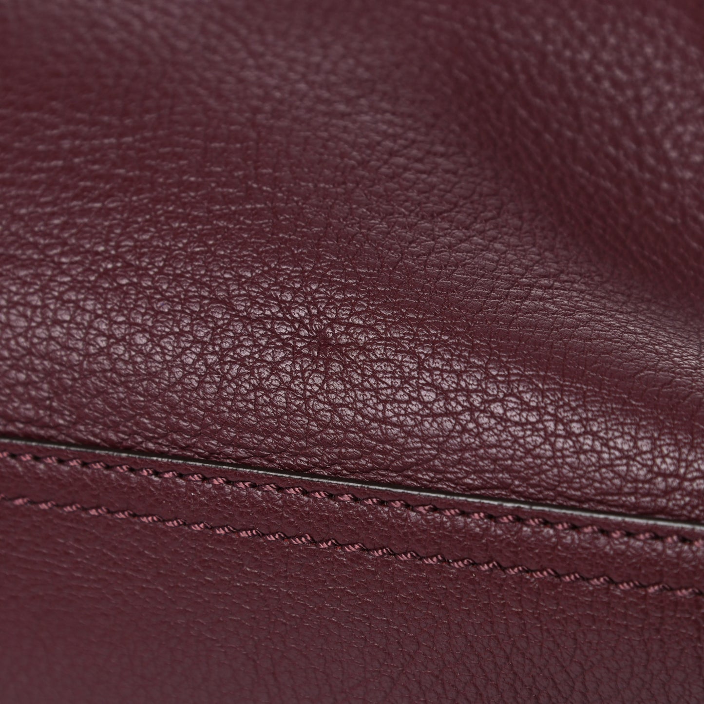 Sugar Goatskin Medium Pandora Oxblood