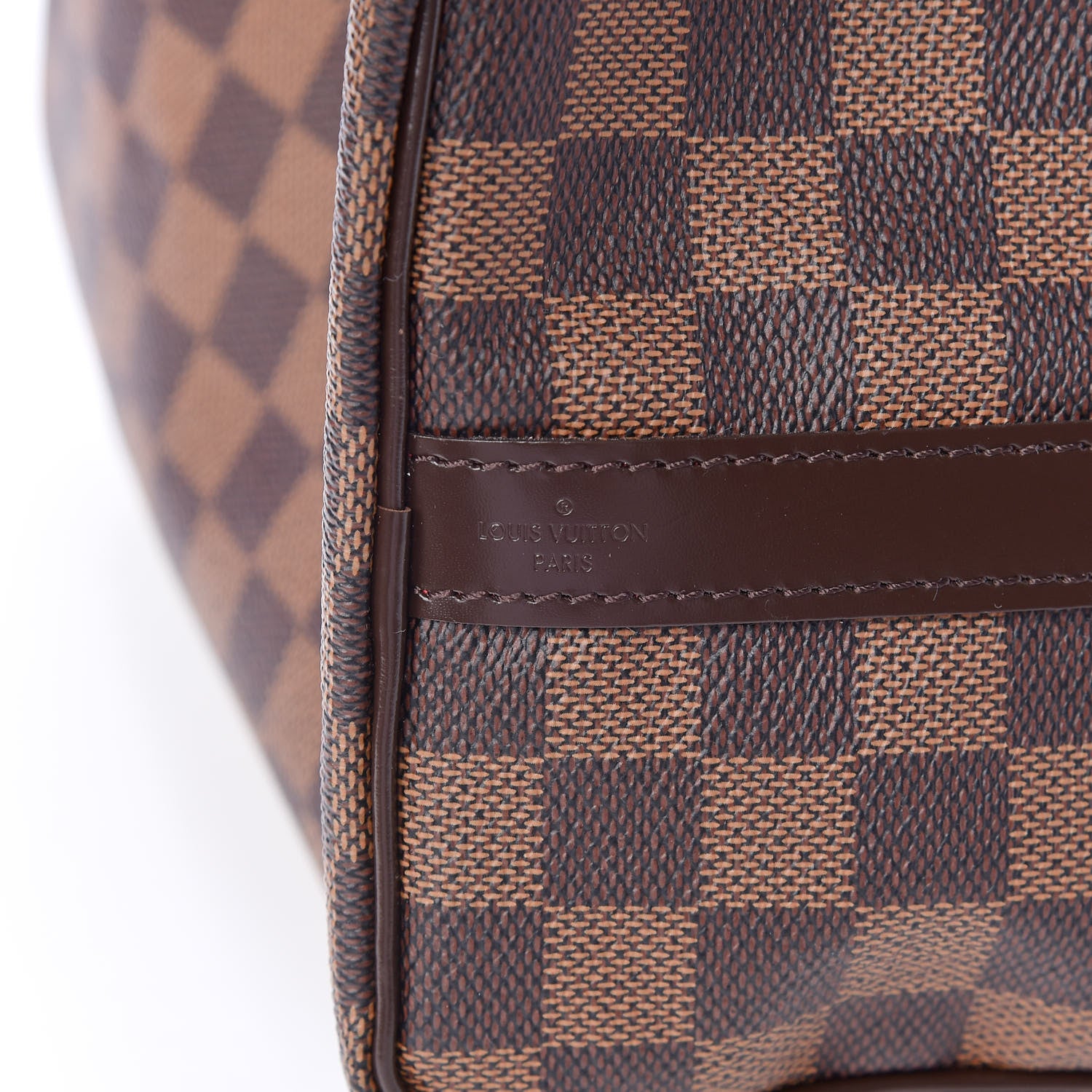 Louis Vuitton Damier Ebene Speedy Bandouliere 25 8 of 10