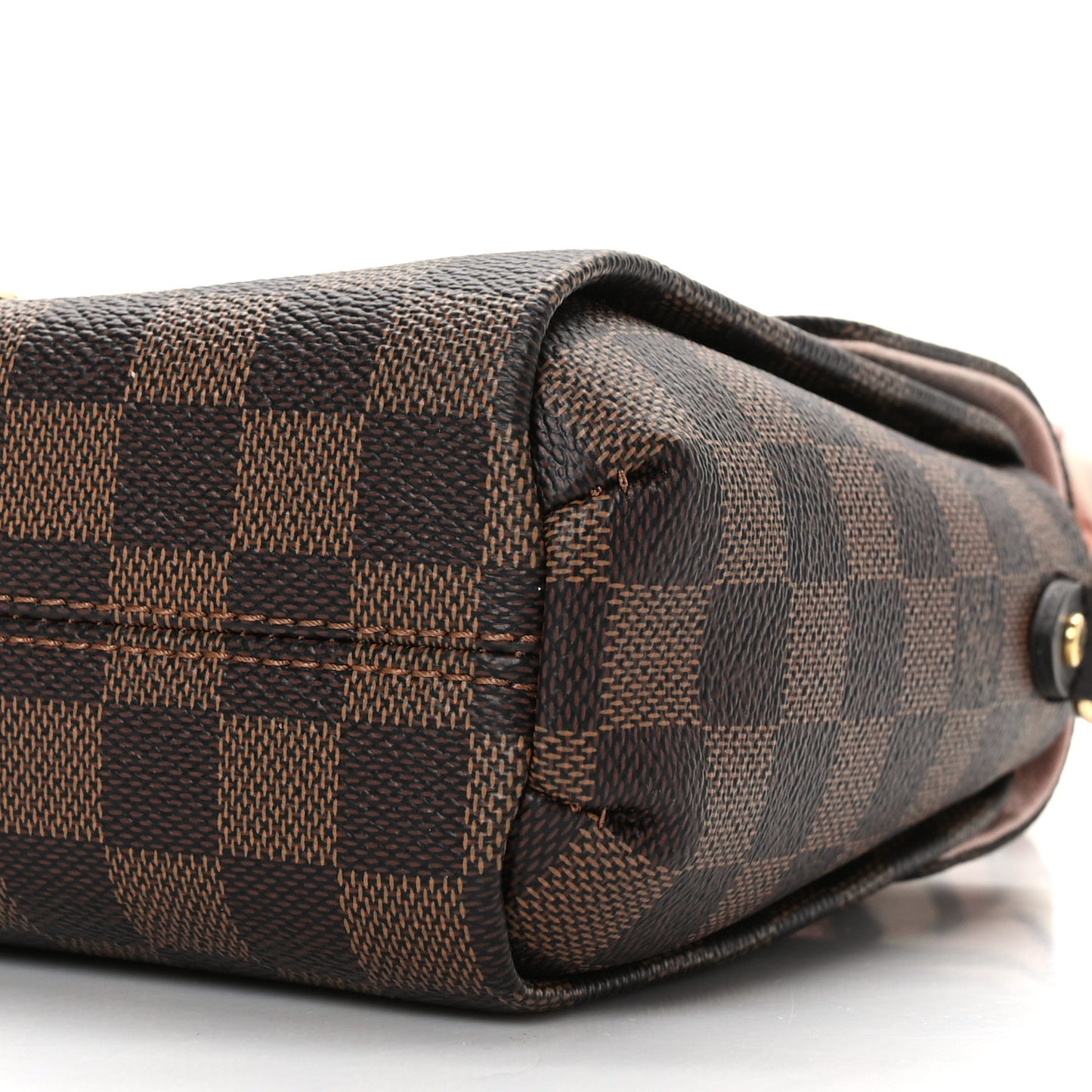 Damier Ebene Braided Croisette Cream Pink