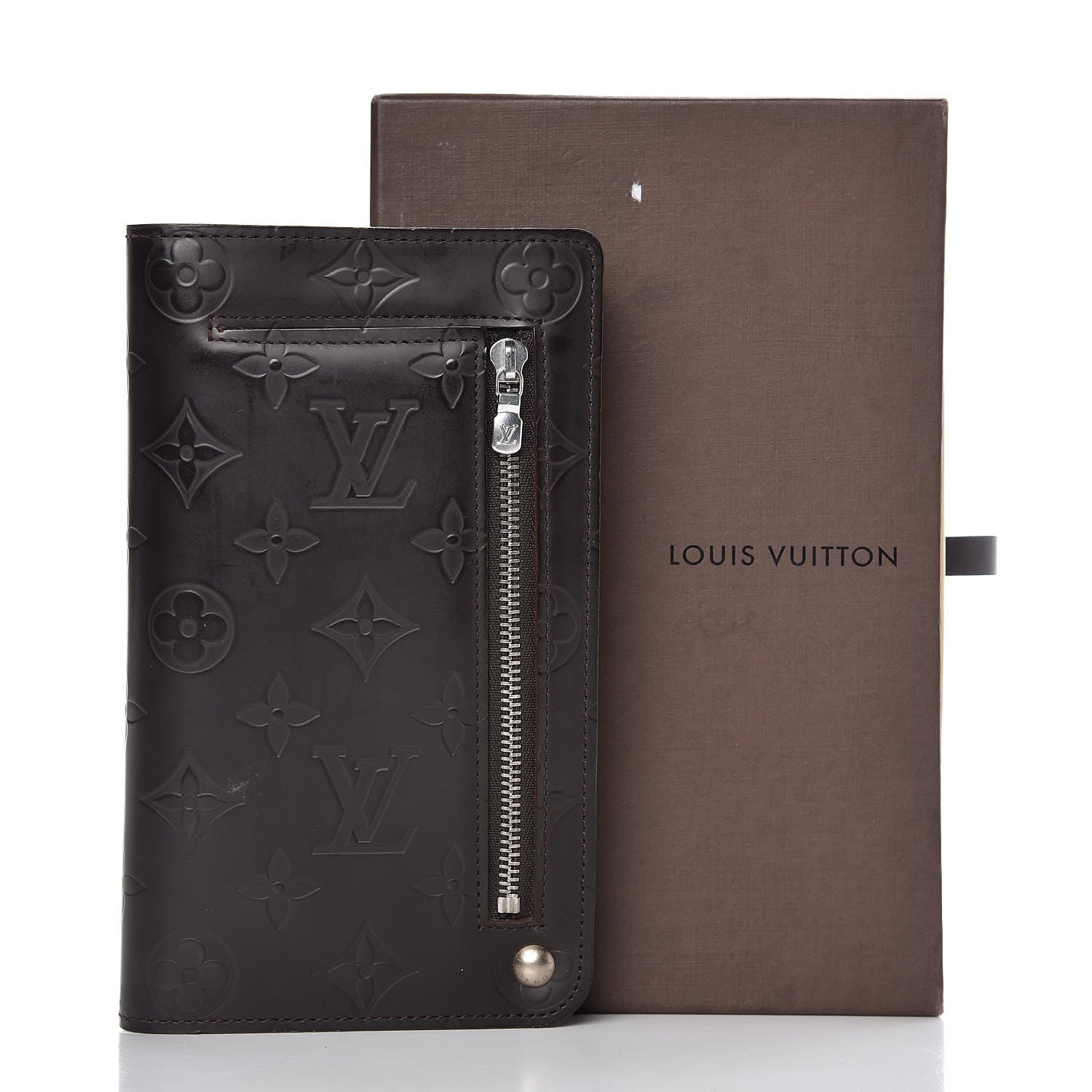 Louis Vuitton Monogram Glace Whist Wallet Cafe Brown 8 of 8