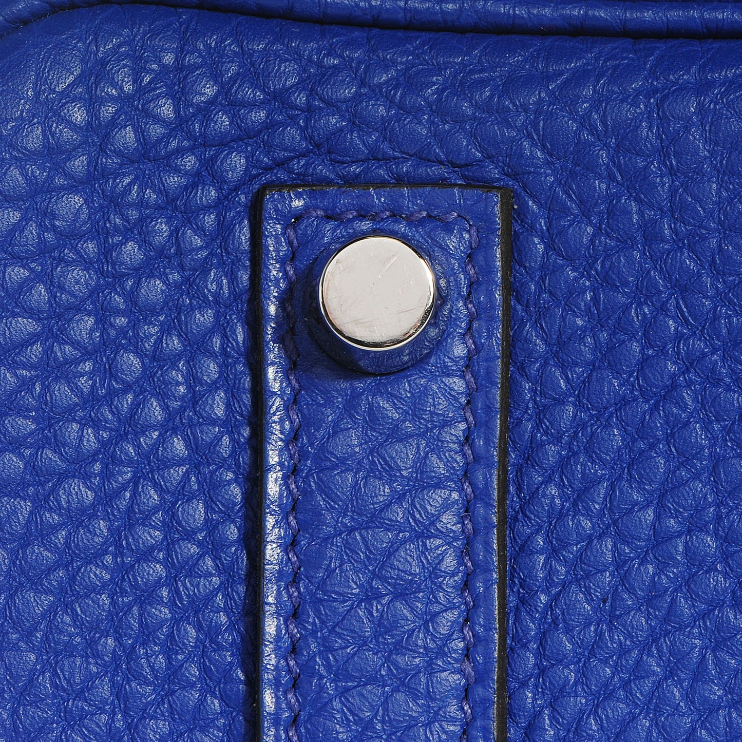 Togo Birkin 35 Bleu Electrique