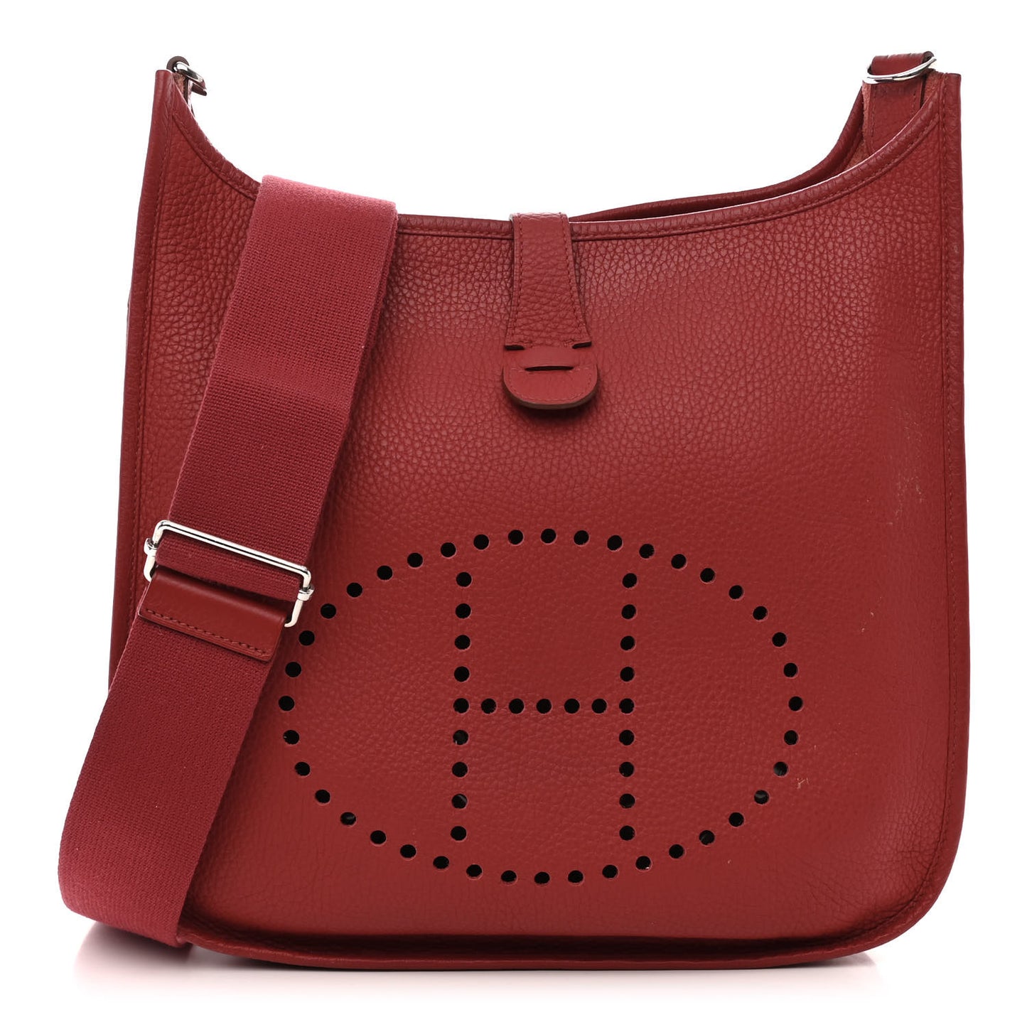 Taurillon Clemence Evelyne III PM Rouge Garance