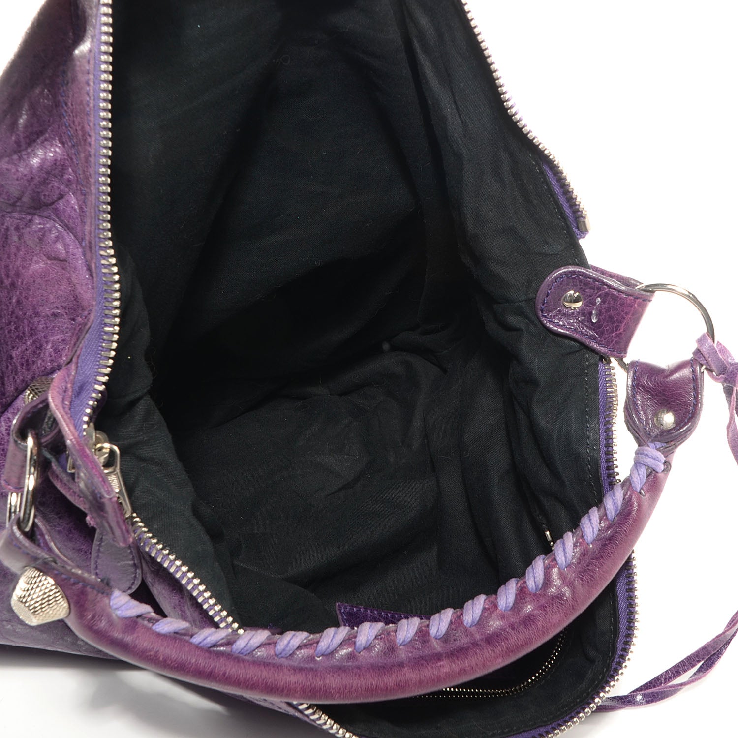 Balenciaga Agneau Giant 21 Silver Hardware Day Hobo Sapphire 7 of 12