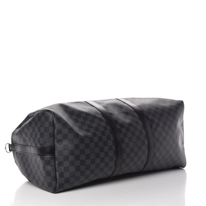 Louis Vuitton Damier Graphite Keepall Bandouliere 55 4 of 17