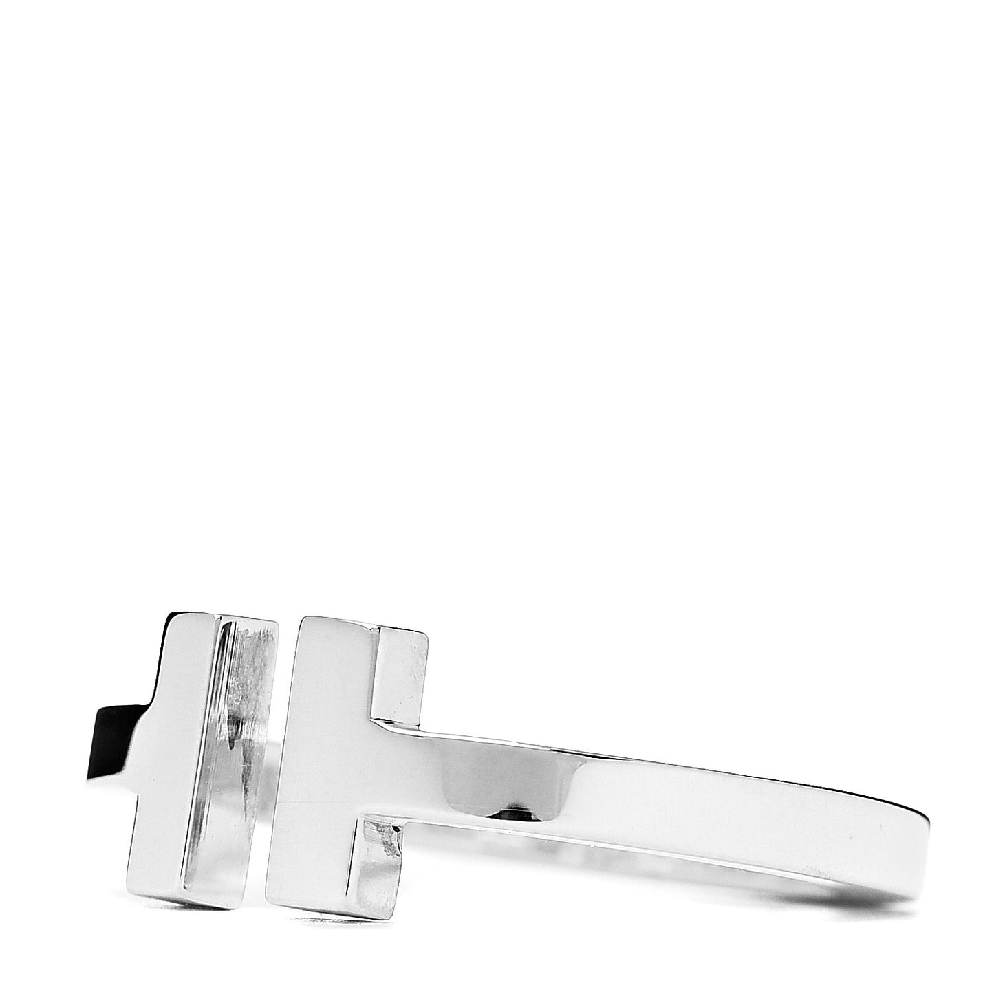 Sterling Silver T Square Ring 56 7.5