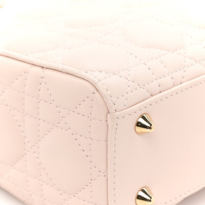 Christian Dior Lambskin Cannage Small My ABCDior Lady Dior Light Pink 10 of 15