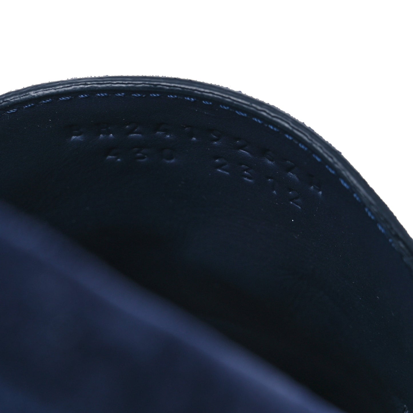 Suede Calfskin Ignacio Loafers 43 Bleu Marine