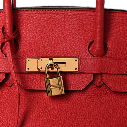 Hermes Togo Birkin 35 Rouge Pivoine 43 of 52