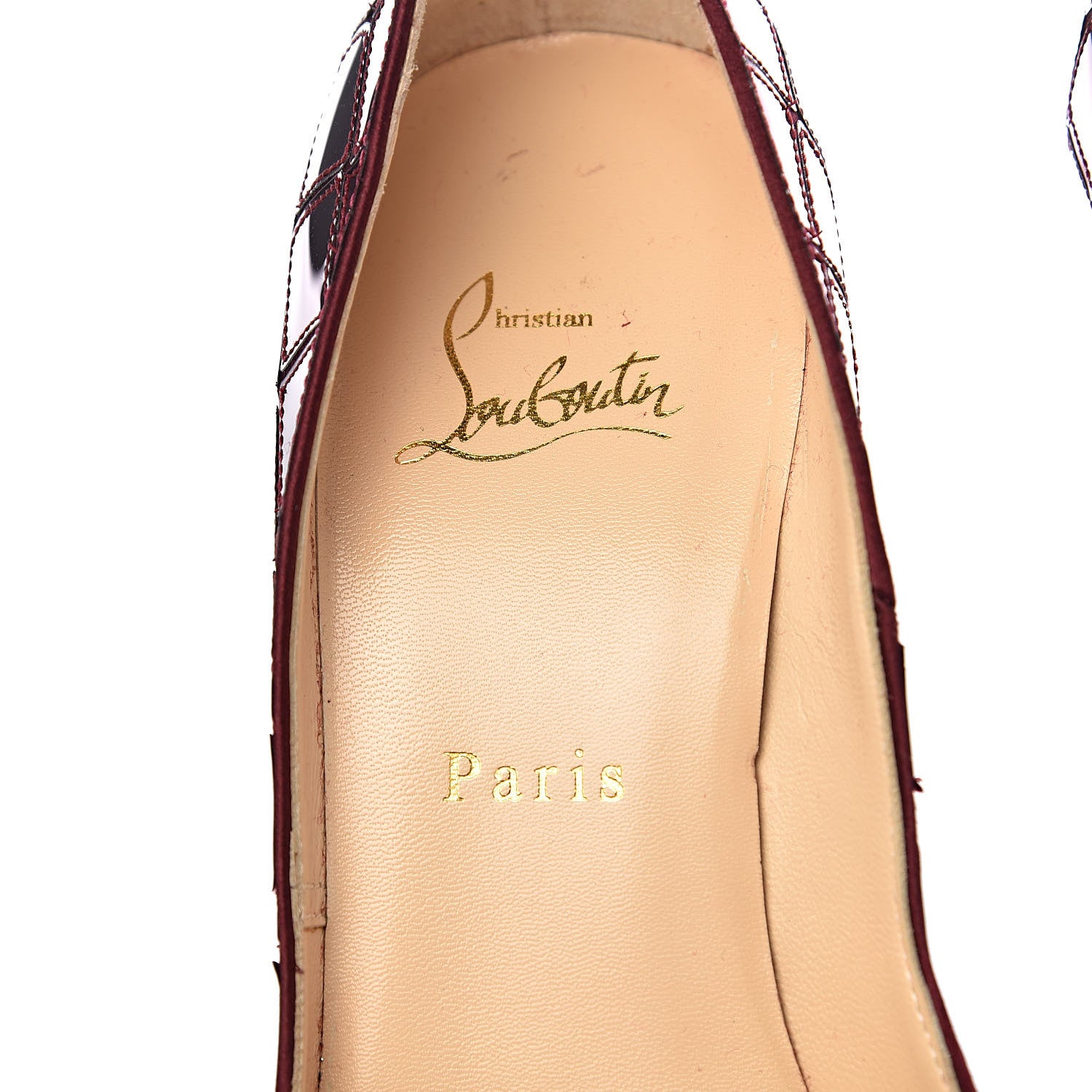 Christian Louboutin Crepe Satin Sequins Sobek 140 Pumps 38 Pink 6 of 9